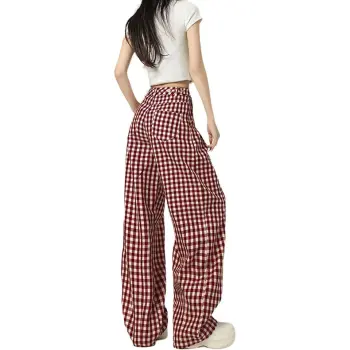 FOREVER 21 Casual Pants Unisex Red