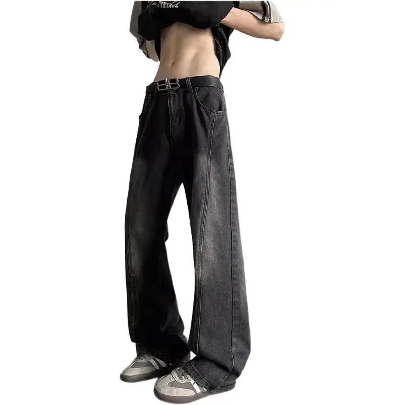DUATOGE Jeans Men Black -3