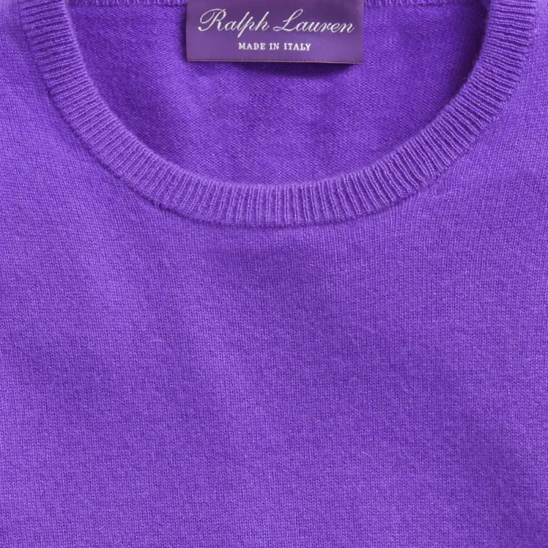 Ralph Lauren Purple Label FW24 Cashmere Sweater Men's Purple-4