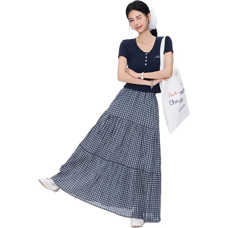 Kazakhstan T Shirt Women's Navy Blue-5