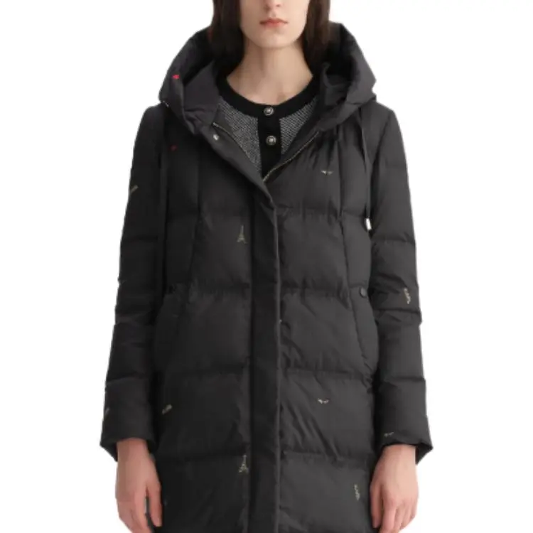 KARL LAGERFELD FW23 Down Jacket Women's Black-3