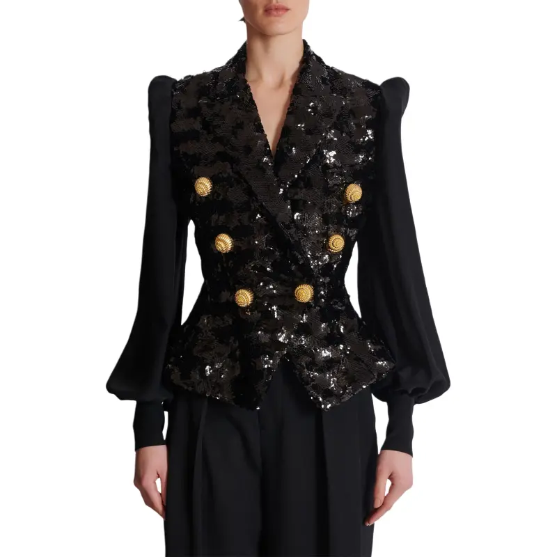 BALMAIN Sequined Blazer-1