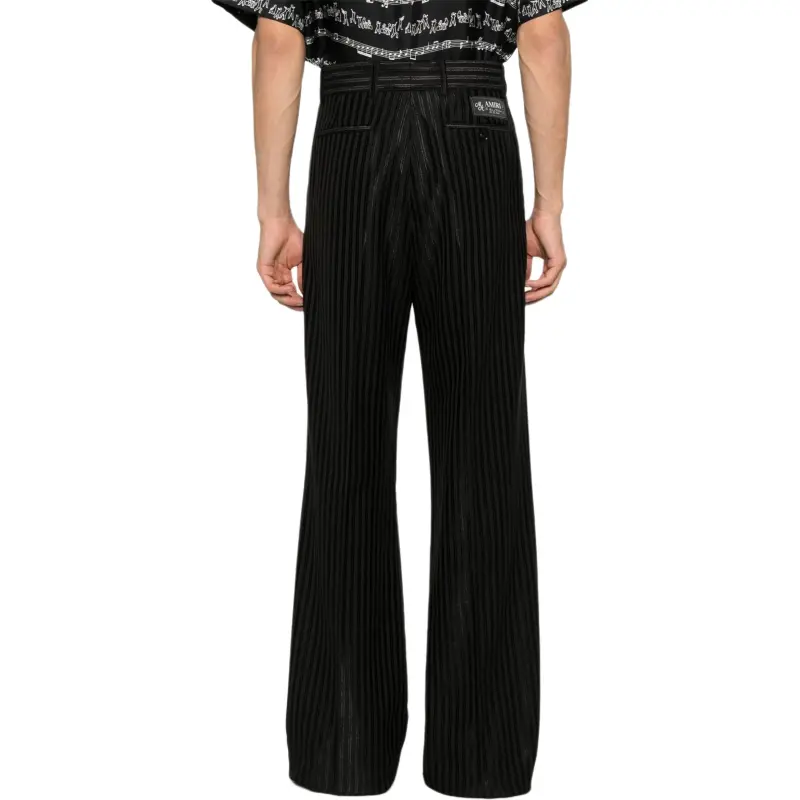 AMIRI Striped Creased Flare-2