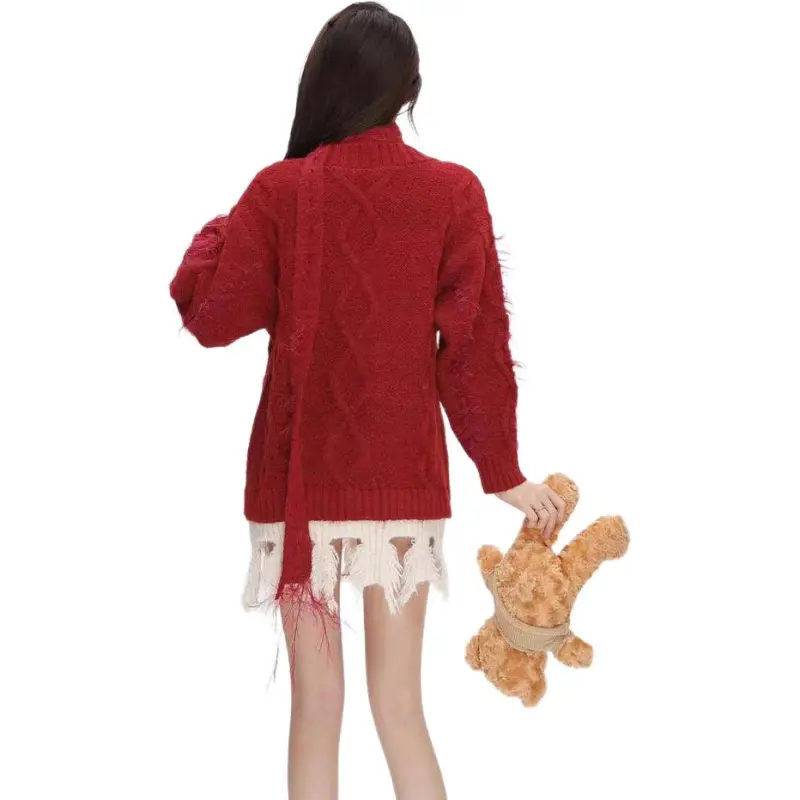 PLAY BUSH Knitwear Women's Red-1