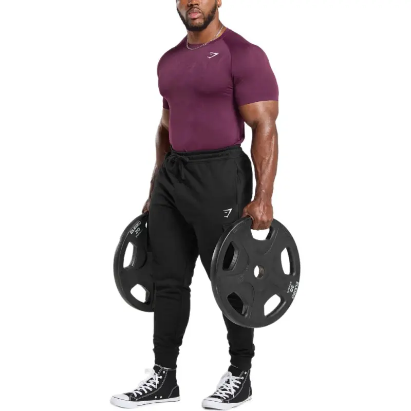 GYMSHARK T Shirt Men's Magenta Purple-2