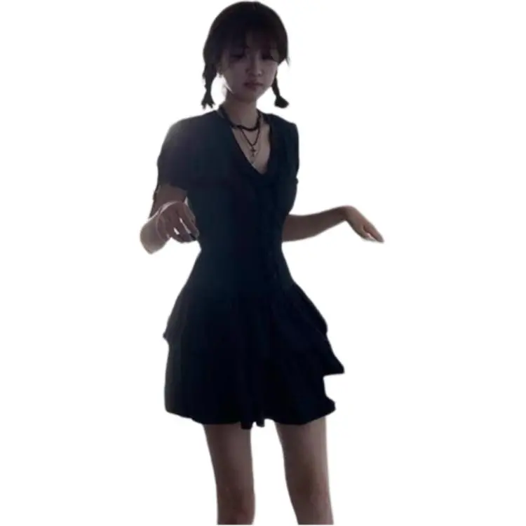 The Temptation Of The Muse Short Sleeved Dress Women's-1