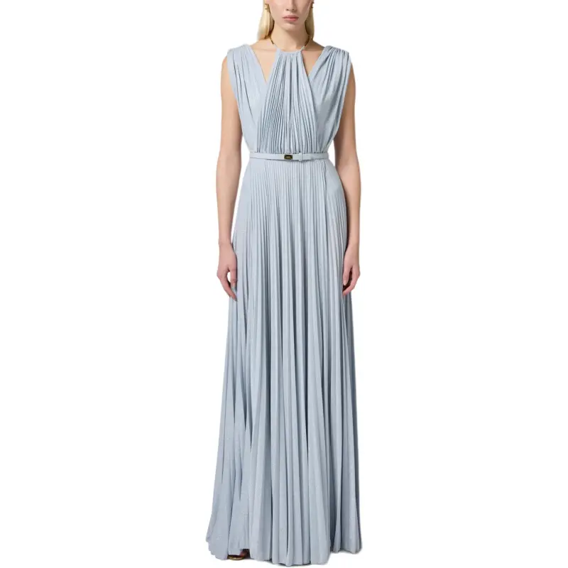 Elisabetta Franchi Lurex detail Gown-1