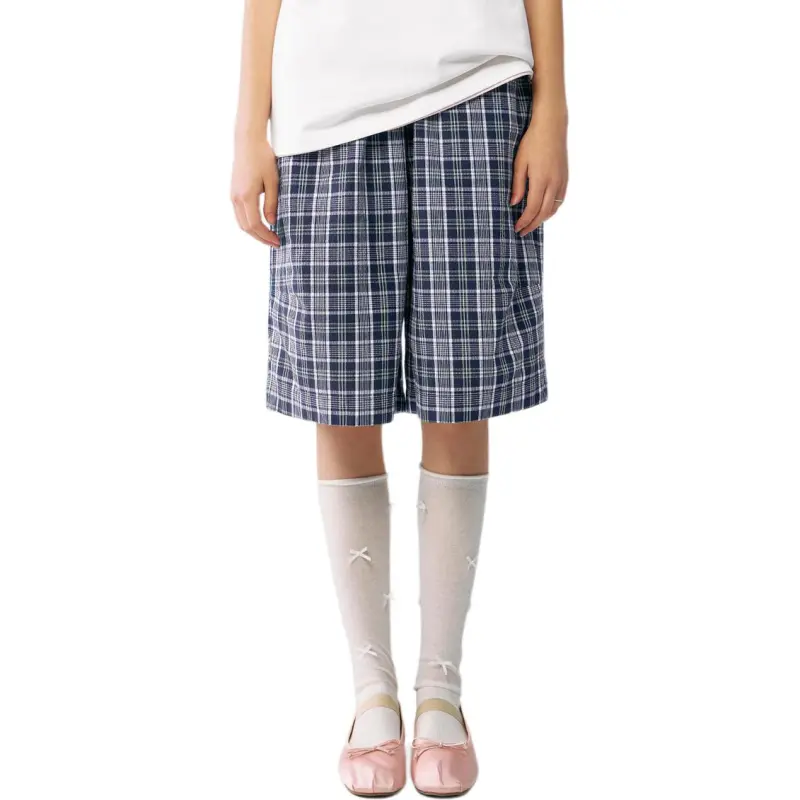 MYSAMESAME Summer T Shirt Unisex Plaid-1