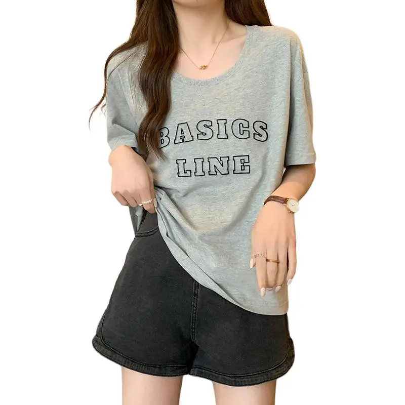 GOSO T Shirts Women's Gray-2