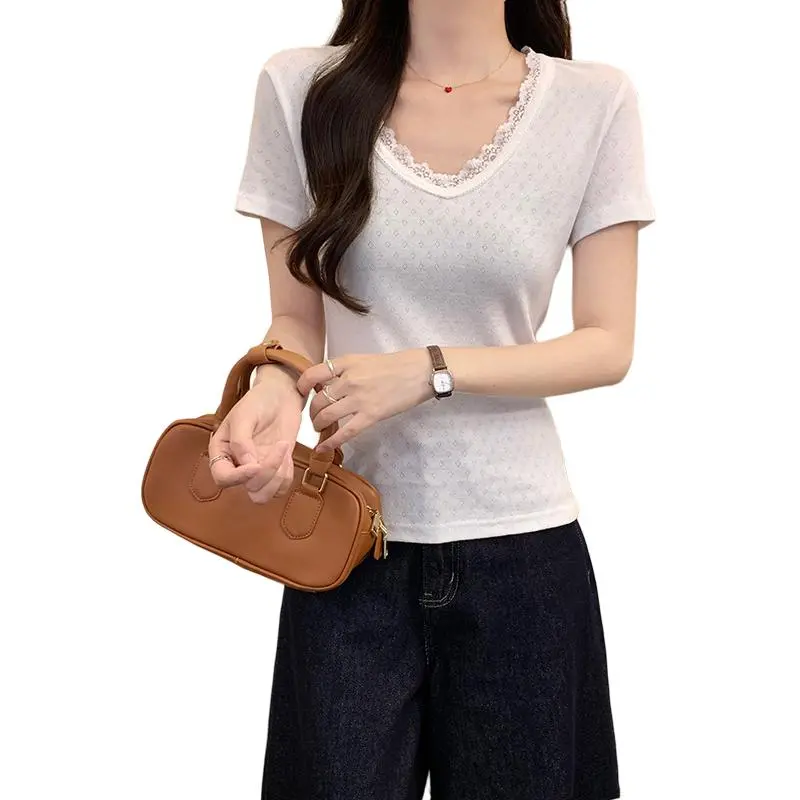 Mu Xiao Xin T Shirt Women's White-3