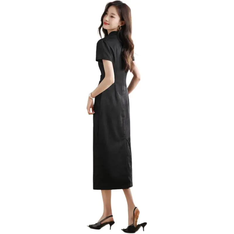 Mu Xiao Xin Short Sleeved Dress Women's-7