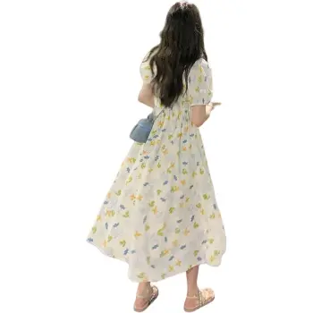 GUOZHEN Short Sleeved Dress Women's