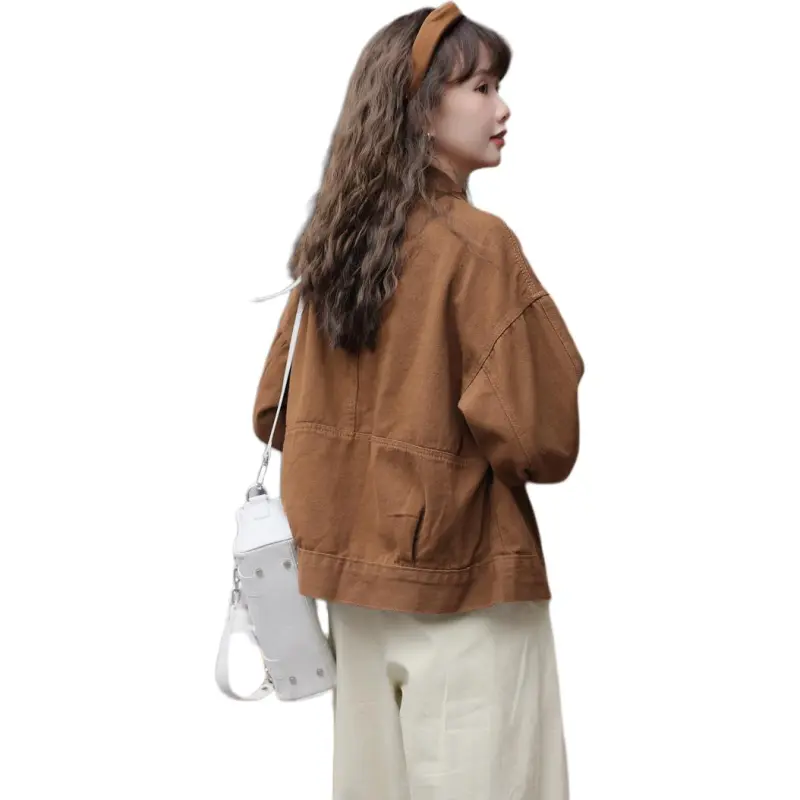 Mu Xiao Xin Denim Jacket Women's-9