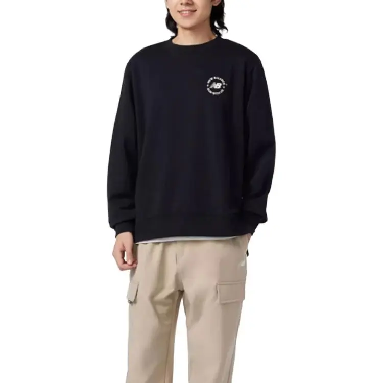 New Balance Leisure Life Sweatshirt Men's Black-1