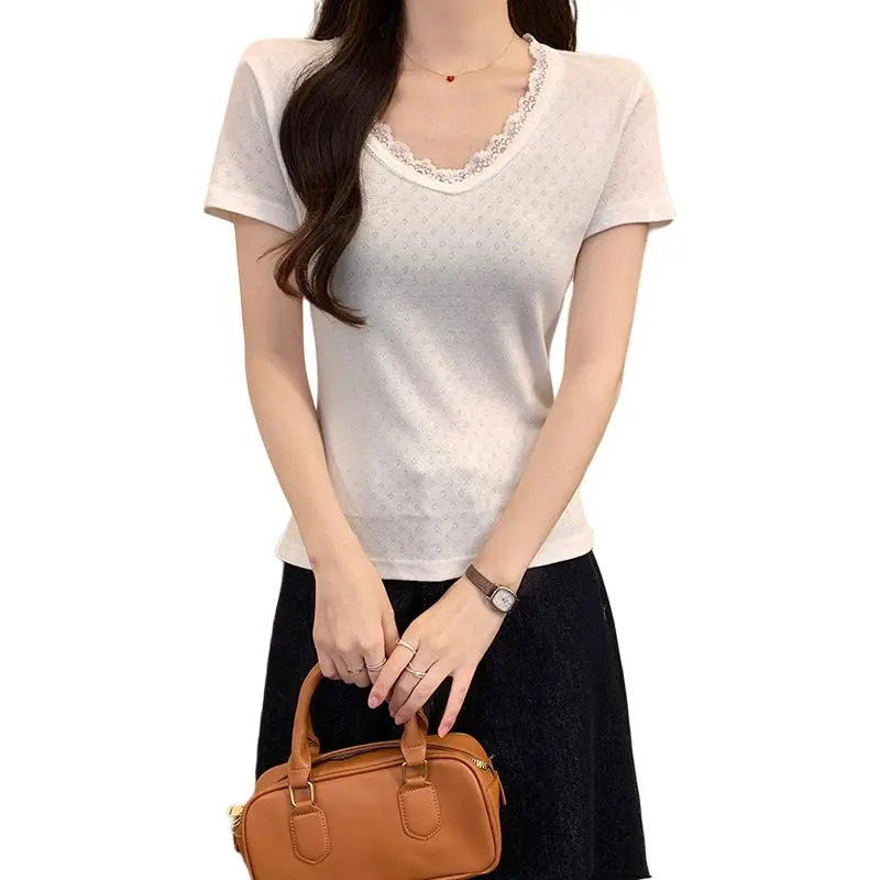 Mu Xiao Xin T Shirt Women's White-2