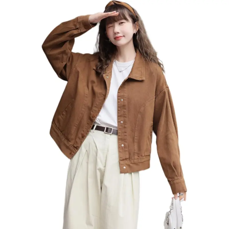 Mu Xiao Xin Denim Jacket Women's-10