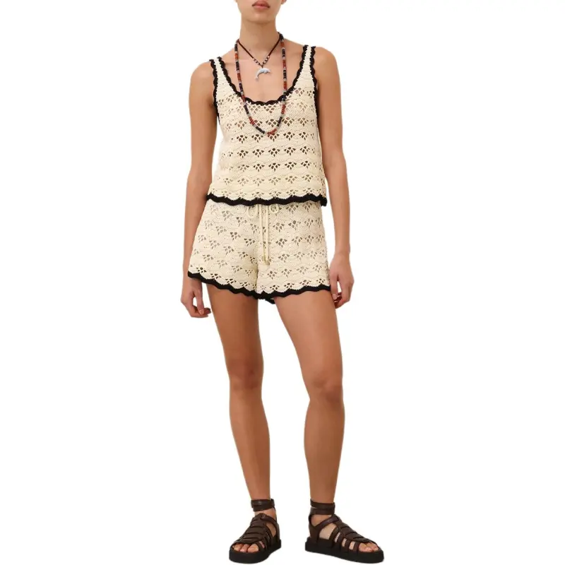Zimmermann SS25 Casual Shorts Women's Cream-1