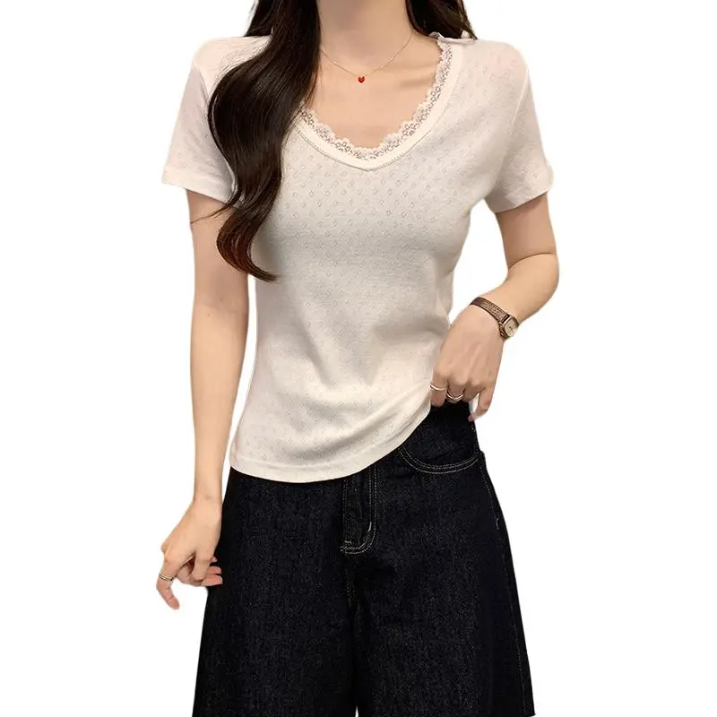 Mu Xiao Xin T Shirt Women's White-4