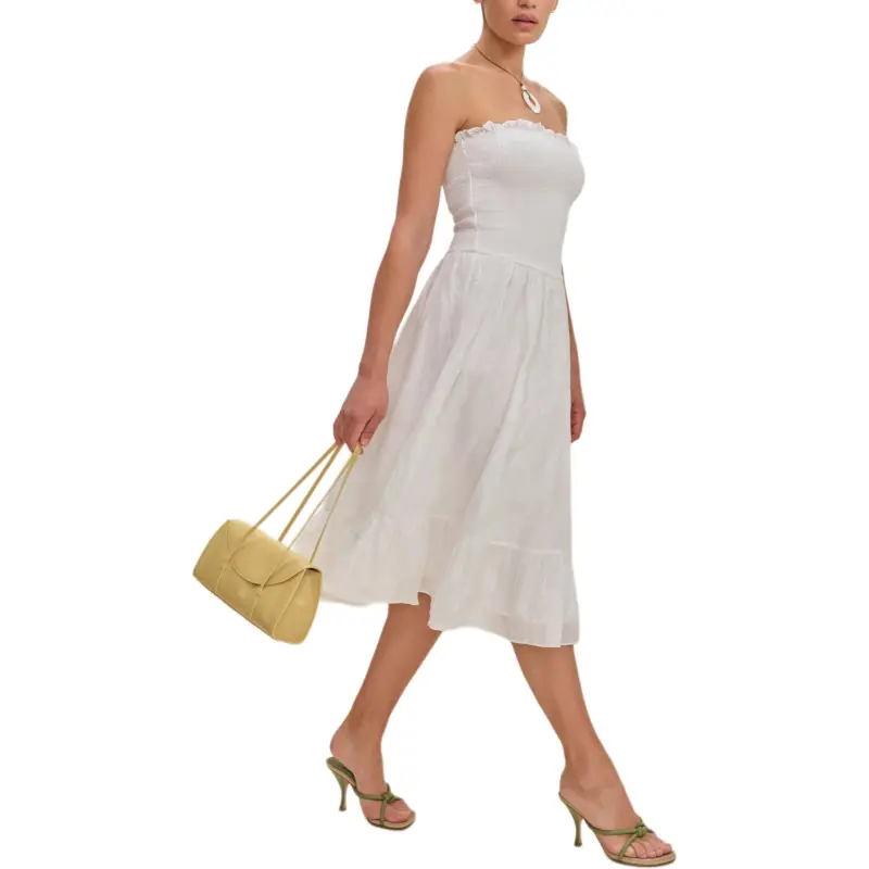 REFORMATION Laurine Dress Slip Dress Women's-2