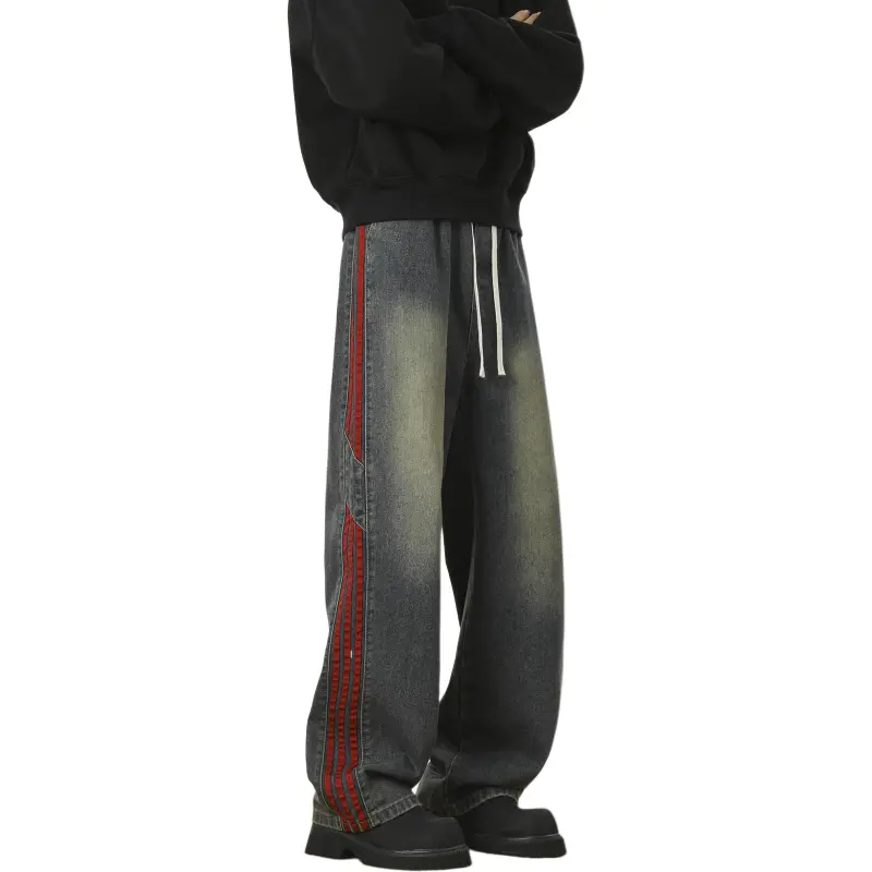 WELTER EXPERIMENT Classic Fashion Jeans Unisex-2