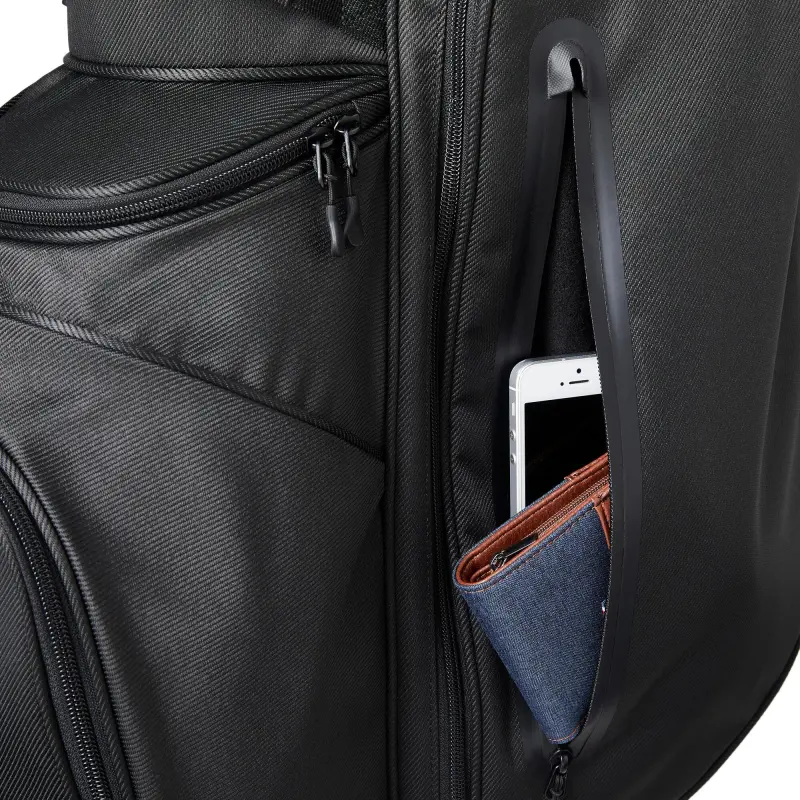 DECATHLON Polyester Golf Bag Storage Bag For Travel Unisex Black-5