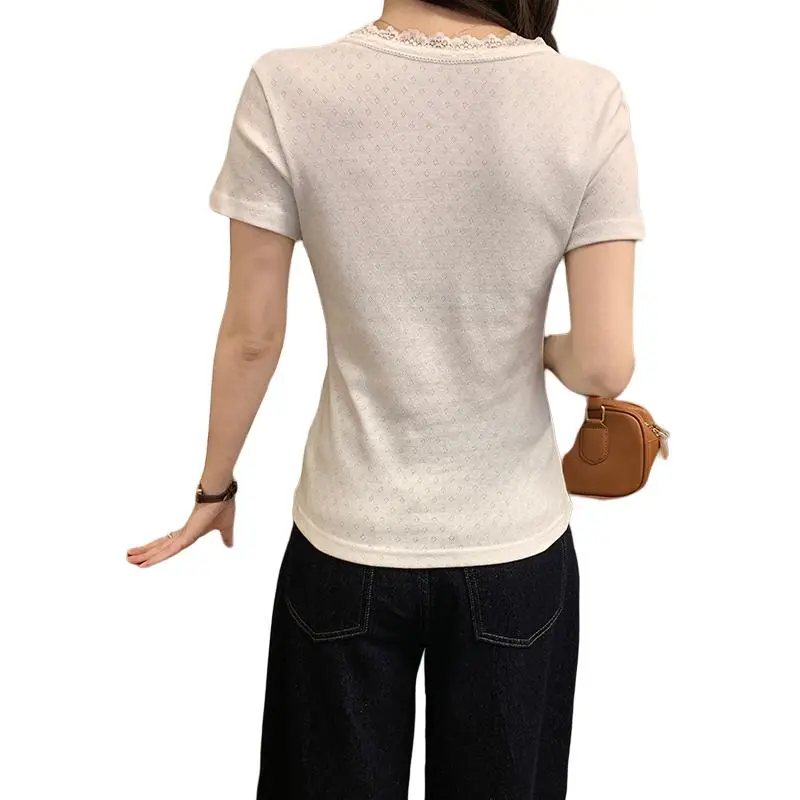 Mu Xiao Xin T Shirt Women's White-1