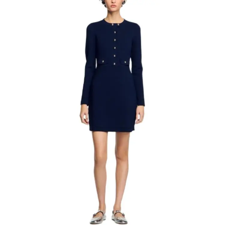 Sandro A line Mini Dress-1