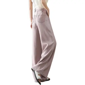 【dme】 Jeans Women's Leather Pink