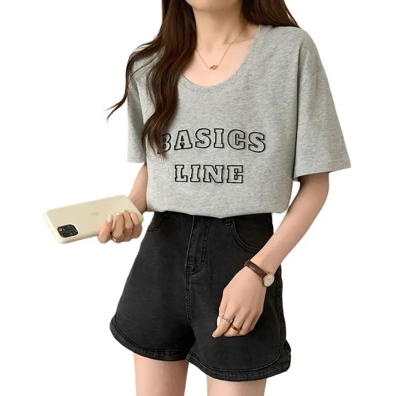 GOSO T Shirts Women's Gray-3
