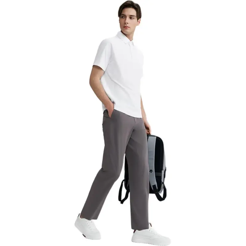 DESCENTE DUALIS Urban Commuting Polo Shirt Men's-14