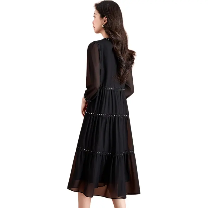 Mylan Long Sleeved Dress Loose Fit Women's-1
