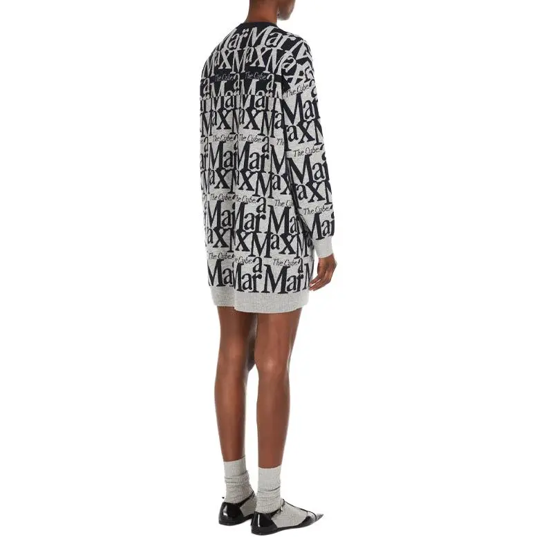 MaxMara Long Sleeved Dress Women's Multicolor-1