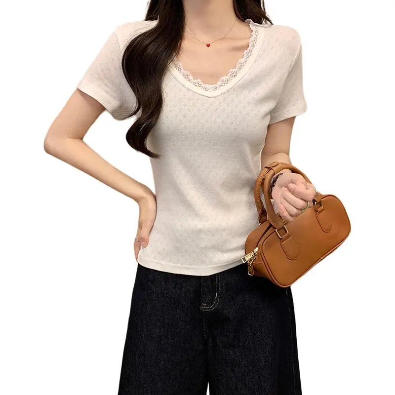 Mu Xiao Xin T Shirt Women's White-5