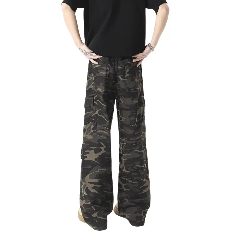 KVIV Jeans Men Army Green -1