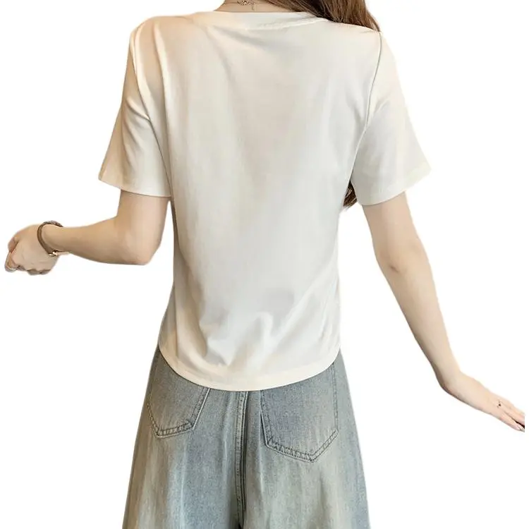 Mu Xiao Xin Set in Sleeve T Shirt Women's-5