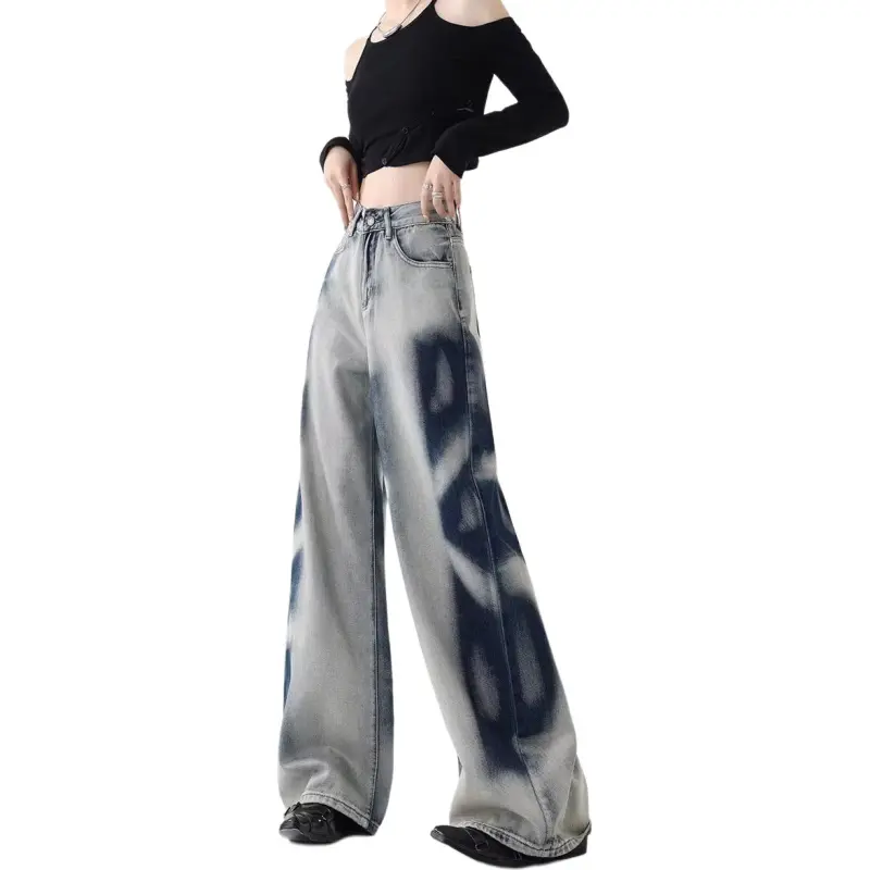 Ordifen Jeans Women's Light Blue-1