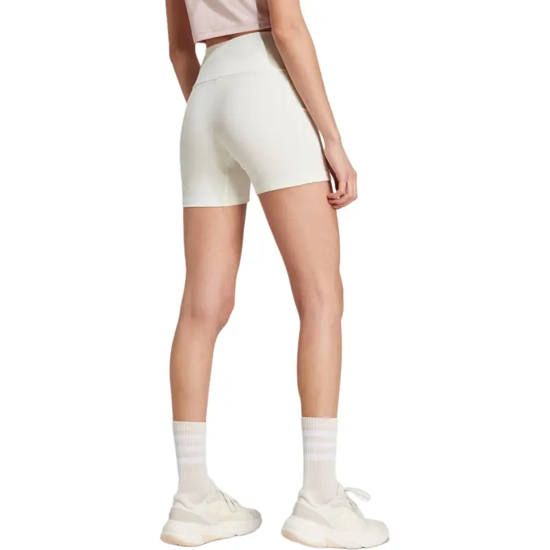 Adidas Lounge FW24 Sports Shorts Women's Ecru-2