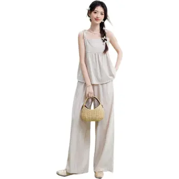 Emodues Casual Suit Women's Beige