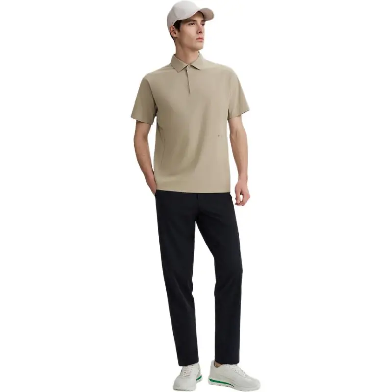 DESCENTE DUALIS Urban Commuting Polo Shirt Men's-3