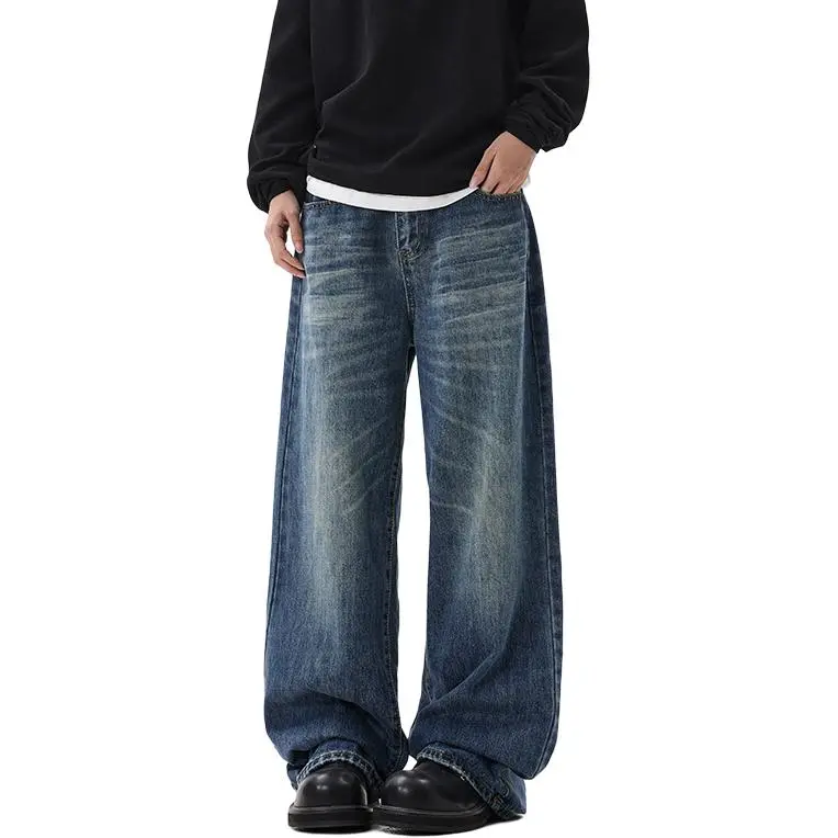 XRXP Casual Pants Unisex Blue-2