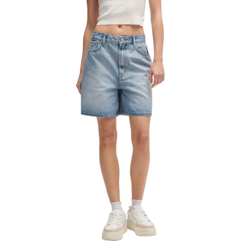 HUGO BOSS Denim Shorts Women's Blue-1