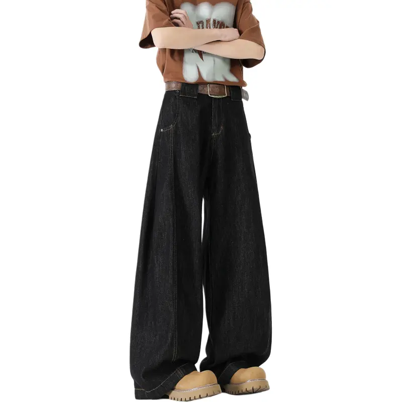 ZONEiD Jeans Unisex Black-1