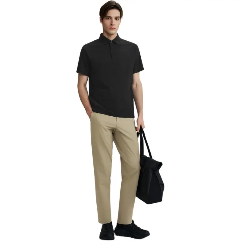 DESCENTE DUALIS Urban Commuting Polo Shirt Men's-7