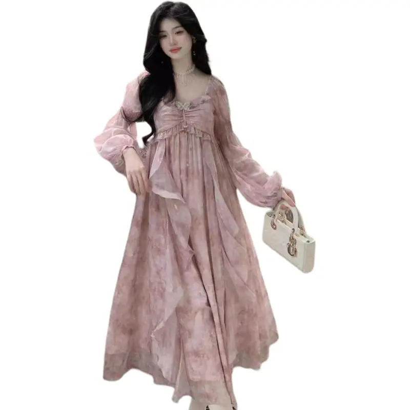Dior Beauty Long Sleeved Dress Women's-2