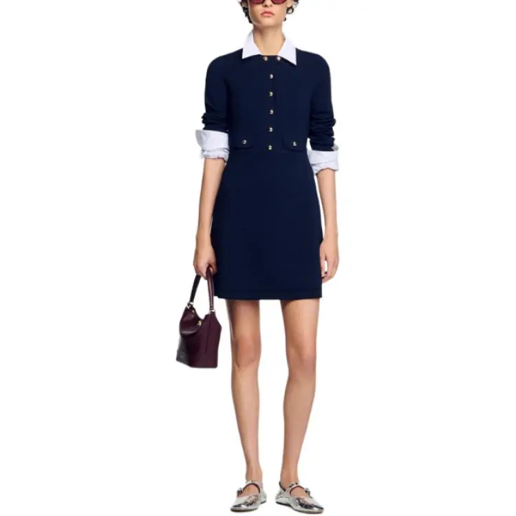 Sandro A line Mini Dress-3