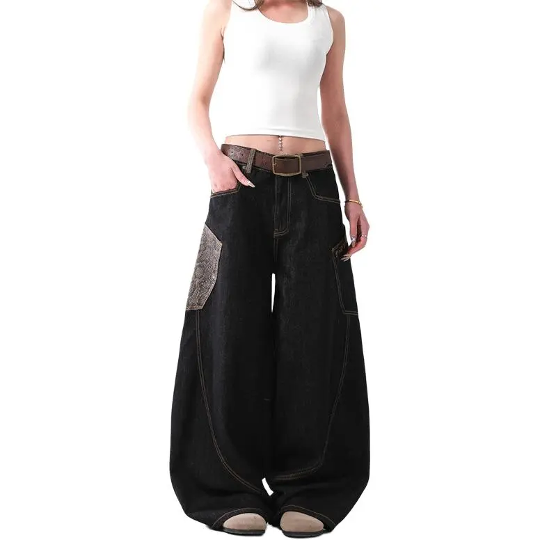 ABCNF Jeans Women's Black-2