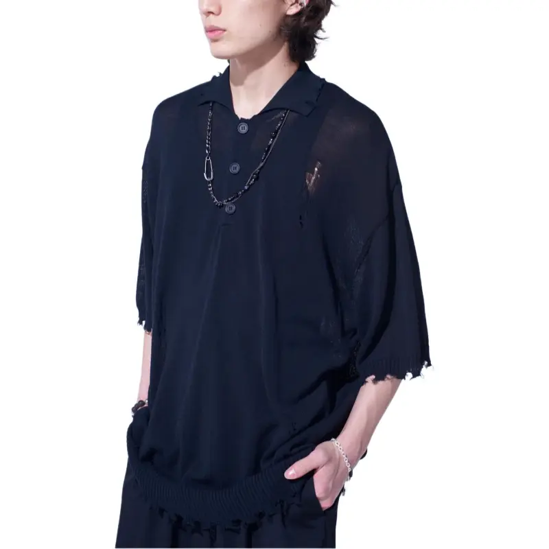 Yohji Yamamoto S'YTE SS25 Polo Shirt Unisex-12