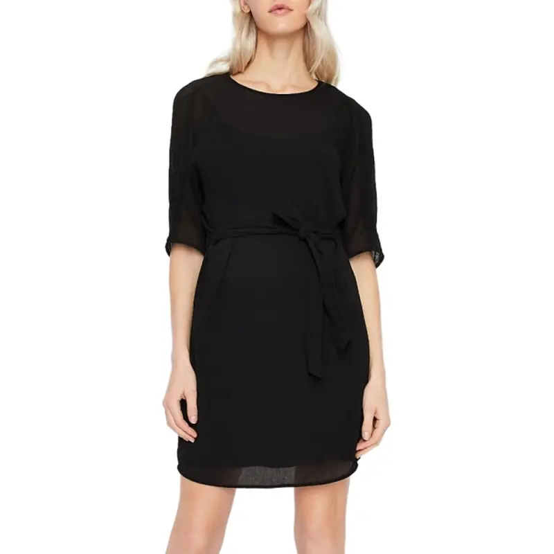 ARMANI EXCHANGEAE SS22 Short Sleeved Dress Women's-6