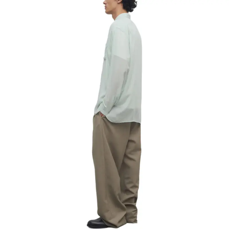 THE ROW Donatello Wide Leg Trousers-4