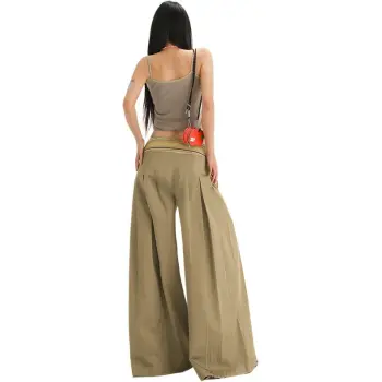 Jenna Chun Casual Pants Women's Khaki